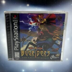 Bug Riders Race of Kings Sony PlayStation 1 PS1 Complete Video Game Black Label